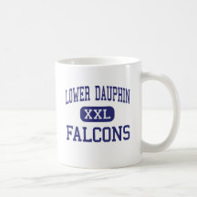 Abaissez le milieu Hummelstown de Falcons de dauph Tasses À Café