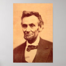 Abe Lincoln Afdruk