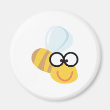abeille drôle magnets