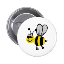 Abeille Pin's Avec Agrafe