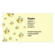 Abeilles 2 de Bizzy Carte De Visite