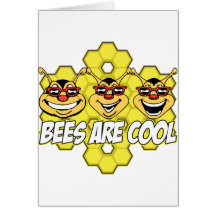 Abeilles fraîches cartes