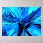 Abrégé sur bleu posters
