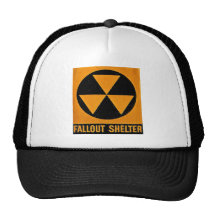 Abri contre les retombées radioactives casquette