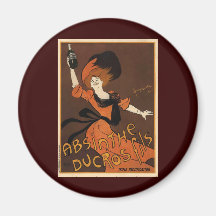 Absinthe Ducros Fils de Leonetto Cappiello Magnets