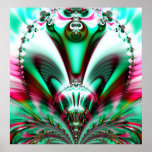 Abstract Fractal Poster