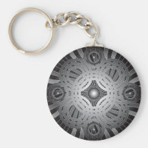 Abstracte Cirkels: Vector Kunst: Sleutelhanger