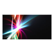 Abstracte Fractal van de regenboog Fotokaarten