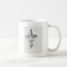 Abstracte Godsdienstig Koffie Bekers