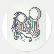 Abstracte Godsdienstig Sticker