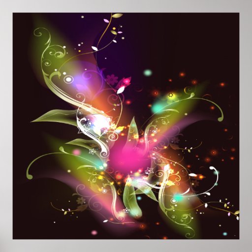 Abstracte Kunst 22 Druk Print