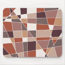 Abstracte Meetkunde mousepad Muis Matten