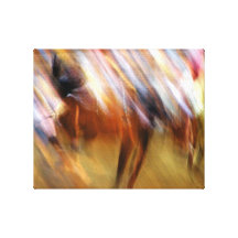 abstracte Rodeo Canvas Afdruk