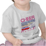 Acclamation de POM-POM GIRL d'acclamation T-shirts