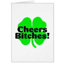 Acclamations de Jour de la Saint Patrick Carte De Vœux