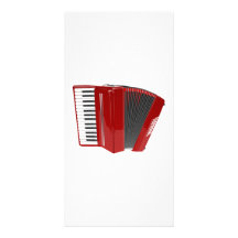Accordéon Modèle Pour Photocarte