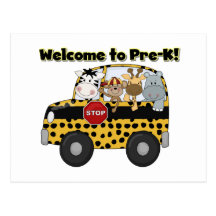 Accueil à la carte postale de Pre-K