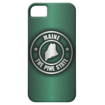 "Acier 2" du Maine iPhone 5 cas Coques iPhone 5