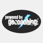 Actionné par Geocaching Autocollants