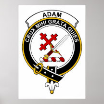 Adam Clan Badge Poster