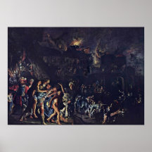 Adam Elsheimer - Het Branden van Troy Posters