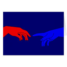 Adam et Dieu Cartes De Vœux