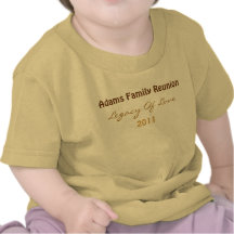 Adams de T-shirt van de Bijeenkomst (Baby)