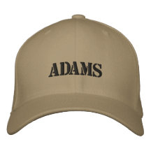 ADAMS GEBORDUURDE BASEBAL PET
