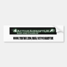 Adhésif pour pare-chocs actif d'Airsoft Autocollant Pour Voiture