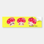 Adhésif pour pare-chocs de champignon ! autocollants pour voiture