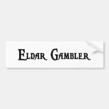 Adhésif pour pare-chocs de joueur d'Eldar Autocollants Pour Voiture