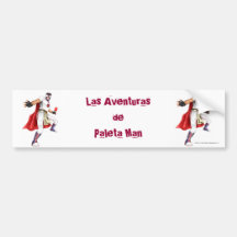 Adhésif pour pare-chocs de Las Aventuras de Paleta Adhésif Pour Voiture