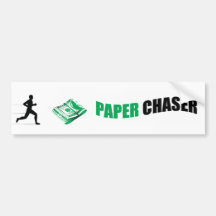 ADHÉSIF POUR PARE-CHOCS de papier 2 de chasseur Adhésif Pour Voiture
