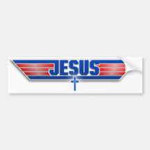 Adhésif pour pare-chocs de Wingman de Jésus-Christ Adhésif Pour Voiture