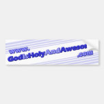 adhésif pour pare-chocs de www.GodIsHolyAndAwesome Autocollants Pour Voiture