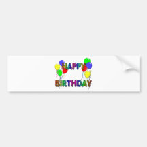 Adhésif pour pare-chocs des ballons D1 de joyeux a Adhésif Pour Voiture