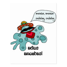 Adios Amoebas Wens Kaart