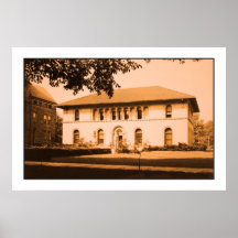 Administratieve bldg. Universiteit Oberlin OH Poster