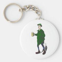 adolescent jeune homme avec la bière Young with pl Porte-clefs