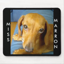 adorableeyes, MARRON, MLLE Tapis De Souris