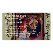 Adoration des Magi par von de DES Paraments de Mei Modèles De Cartes De Visite