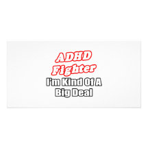 Affaire de combattant de TDAH… Cartes Avec Photo