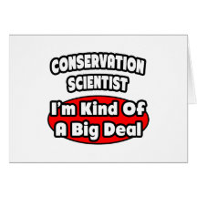Affaire de scientifique de conservation… cartes de vœux
