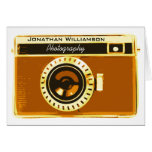 Affaires chaudes de photographie d'appareil-photo  cartes de vœux