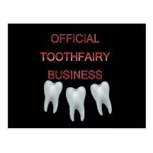Affaires de Toothfairy Cartes Postales