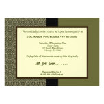Affaires nouvelles de Chambre ouverte Carton D'invitation