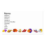 Affaires personnalisables de poissons d'aquarium d cartes de visite personnelles