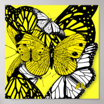 Affiche-Animaux et Insectes-YelloWings