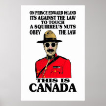 Affiche canadienne de loi