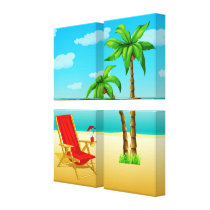 Affiche Canvas2 de rêverie d'été